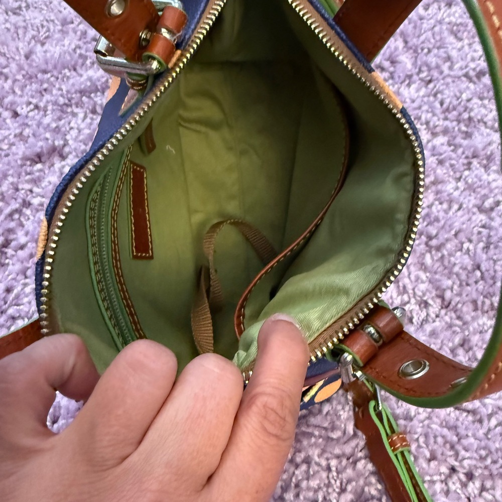 Dooney & Bourke Orange Bird Crossbody Bag - Picture 6 of 6